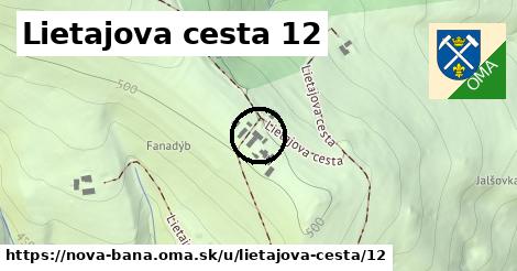 Lietajova cesta 12, Nová Baňa
