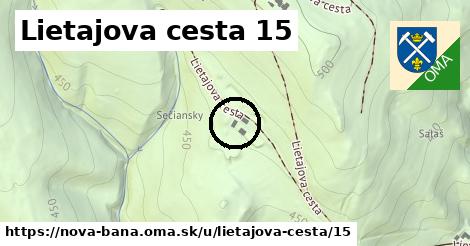 Lietajova cesta 15, Nová Baňa