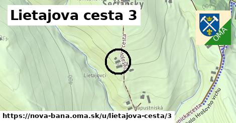 Lietajova cesta 3, Nová Baňa