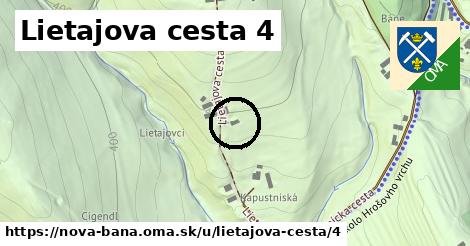 Lietajova cesta 4, Nová Baňa