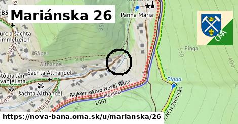 Mariánska 26, Nová Baňa