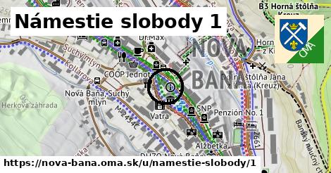 Námestie slobody 1, Nová Baňa