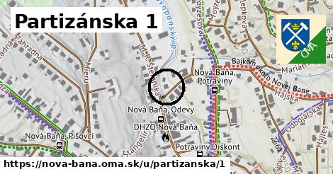 Partizánska 1, Nová Baňa