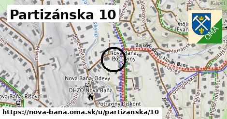 Partizánska 10, Nová Baňa
