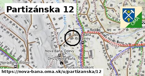 Partizánska 12, Nová Baňa