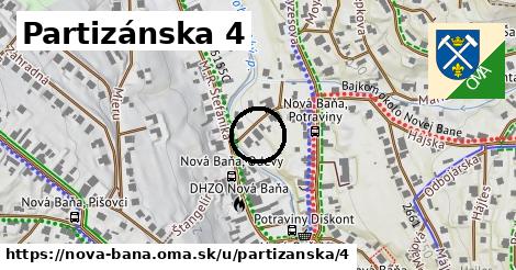 Partizánska 4, Nová Baňa