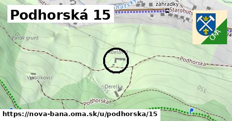 Podhorská 15, Nová Baňa