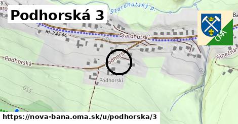 Podhorská 3, Nová Baňa