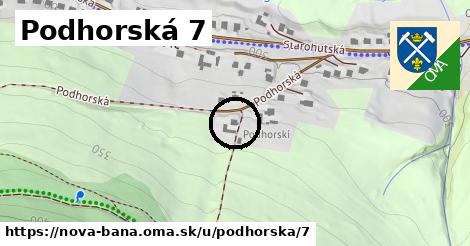 Podhorská 7, Nová Baňa