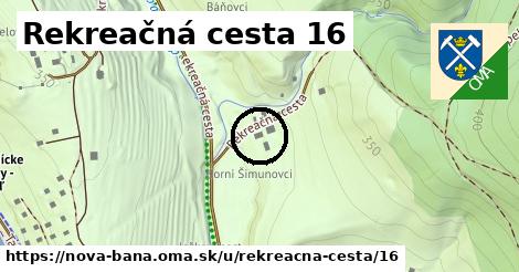 Rekreačná cesta 16, Nová Baňa
