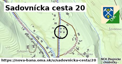 Sadovnícka cesta 20, Nová Baňa