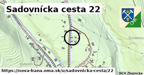 Sadovnícka cesta 22, Nová Baňa