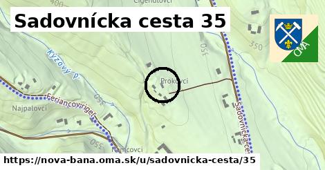 Sadovnícka cesta 35, Nová Baňa