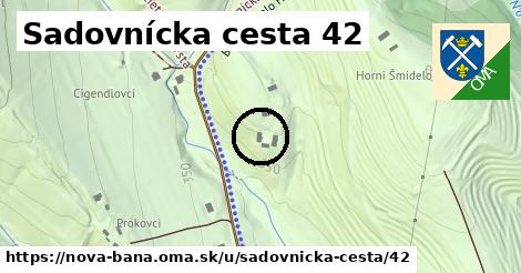 Sadovnícka cesta 42, Nová Baňa