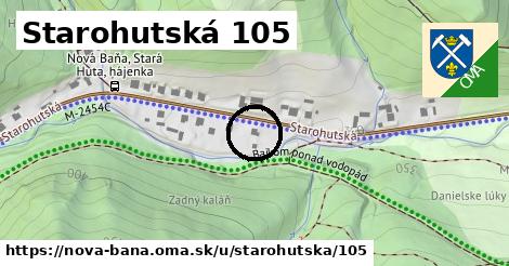 Starohutská 105, Nová Baňa