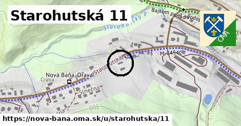 Starohutská 11, Nová Baňa