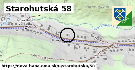 Starohutská 58, Nová Baňa