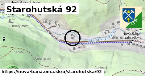 Starohutská 92, Nová Baňa