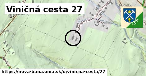 Viničná cesta 27, Nová Baňa