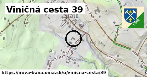 Viničná cesta 39, Nová Baňa