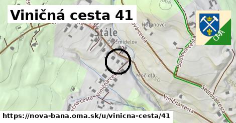 Viničná cesta 41, Nová Baňa