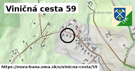 Viničná cesta 59, Nová Baňa