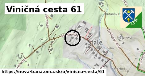 Viničná cesta 61, Nová Baňa