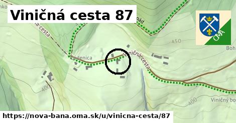 Viničná cesta 87, Nová Baňa