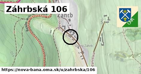 Záhrbská 106, Nová Baňa