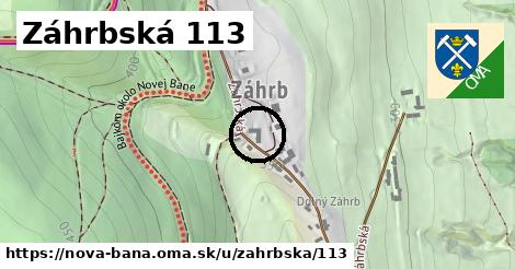 Záhrbská 113, Nová Baňa