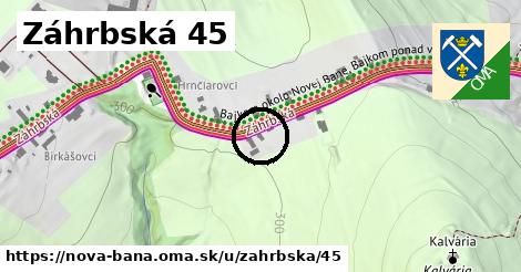 Záhrbská 45, Nová Baňa