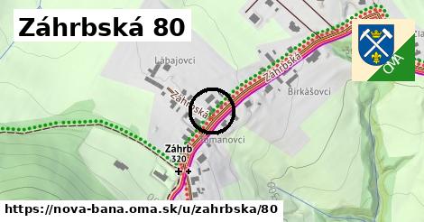 Záhrbská 80, Nová Baňa