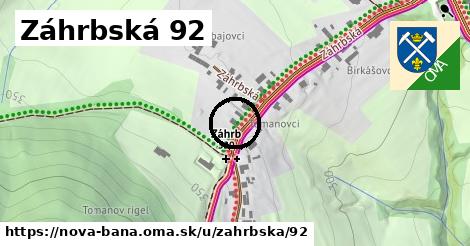 Záhrbská 92, Nová Baňa