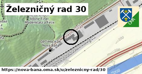 Železničný rad 30, Nová Baňa