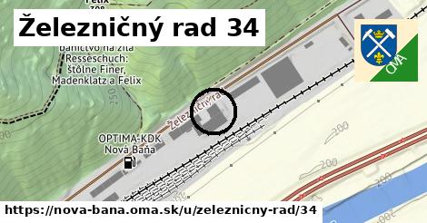 Železničný rad 34, Nová Baňa