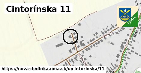 Cintorínska 11, Nová Dedinka