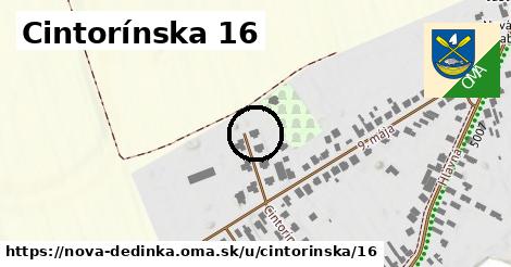 Cintorínska 16, Nová Dedinka