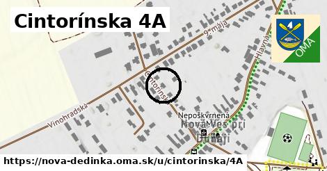 Cintorínska 4A, Nová Dedinka