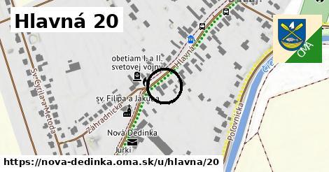 Hlavná 20, Nová Dedinka