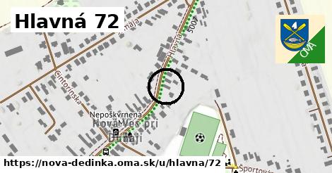 Hlavná 72, Nová Dedinka