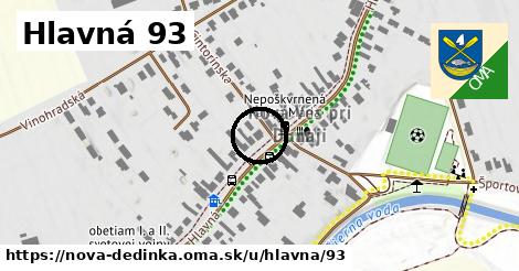 Hlavná 93, Nová Dedinka