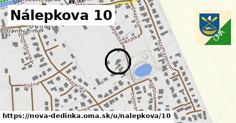 Nálepkova 10, Nová Dedinka