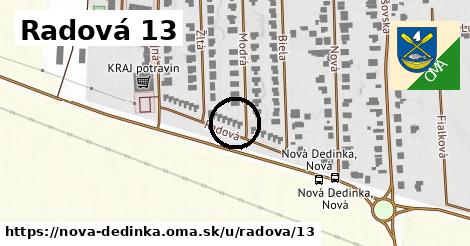 Radová 13, Nová Dedinka