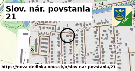 Slov. nár. povstania 21, Nová Dedinka