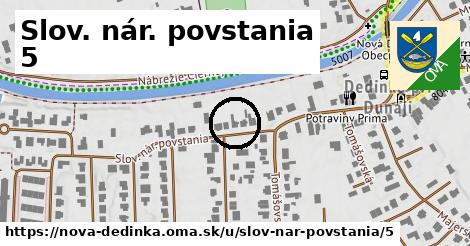 Slov. nár. povstania 5, Nová Dedinka