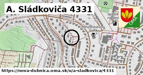 A. Sládkoviča 4331, Nová Dubnica