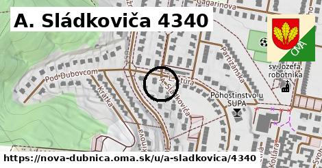 A. Sládkoviča 4340, Nová Dubnica