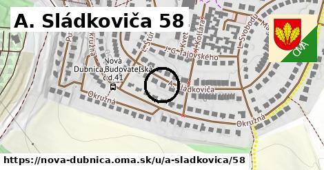 A. Sládkoviča 58, Nová Dubnica