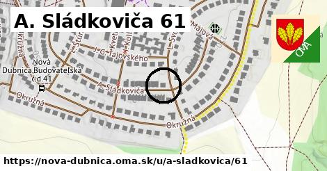 A. Sládkoviča 61, Nová Dubnica