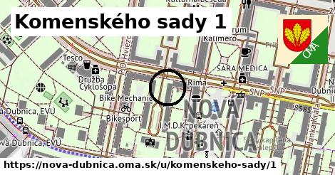 Komenského sady 1, Nová Dubnica